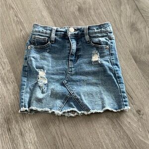 Girls Denim Skirt